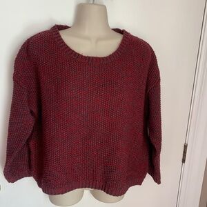 Patrizia Luca sweater with sheer back